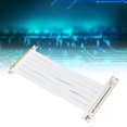 thumbnail image 4 of PCIe Adapter, Widely  PCIe Extension Cable Exquisite Workmanship Stable Clamping Widely Compatible  for Sound Card for Graphics Card for Network Card White, 4 of 7