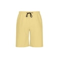 thumbnail image 7 of KIHOUT Men's Solid Lightweight Beach Shorts - 95% Polyester 5% Spandex, Elastic Drawstring Waist, Breathable with Pockets for Summer Sports & Casual Wear, 7 of 7