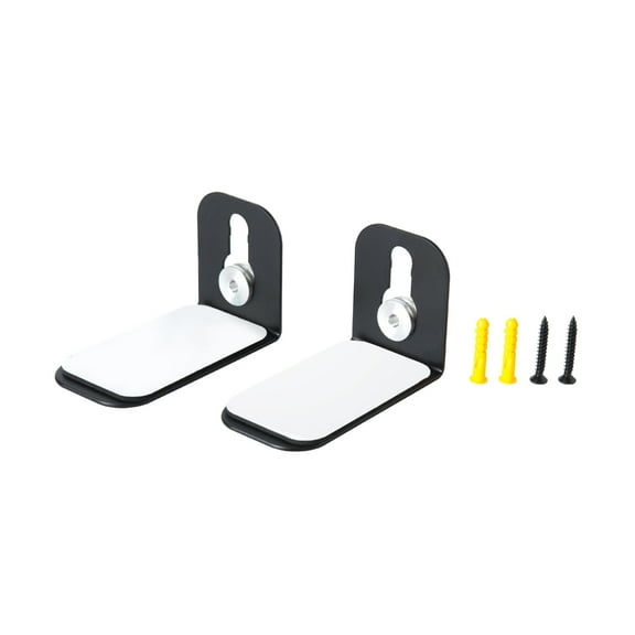 RYUJNDK Space Saving Metal Wall Mount Holder Bracket for L Shaped Soundbar Wall Mount for Sound