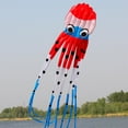 thumbnail image 1 of Cometa de pulpo grande Macarena 8M azul, 1 of 7