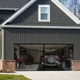 thumbnail image 6 of CURYMAY 2026 New Special Offers Garage Door Screen 2 Car Double Door Self Sealing Fiberglass Mesh Garage Screen Kit for Garage, Patio, Workshop, Barn Door Curtain, 6 of 6