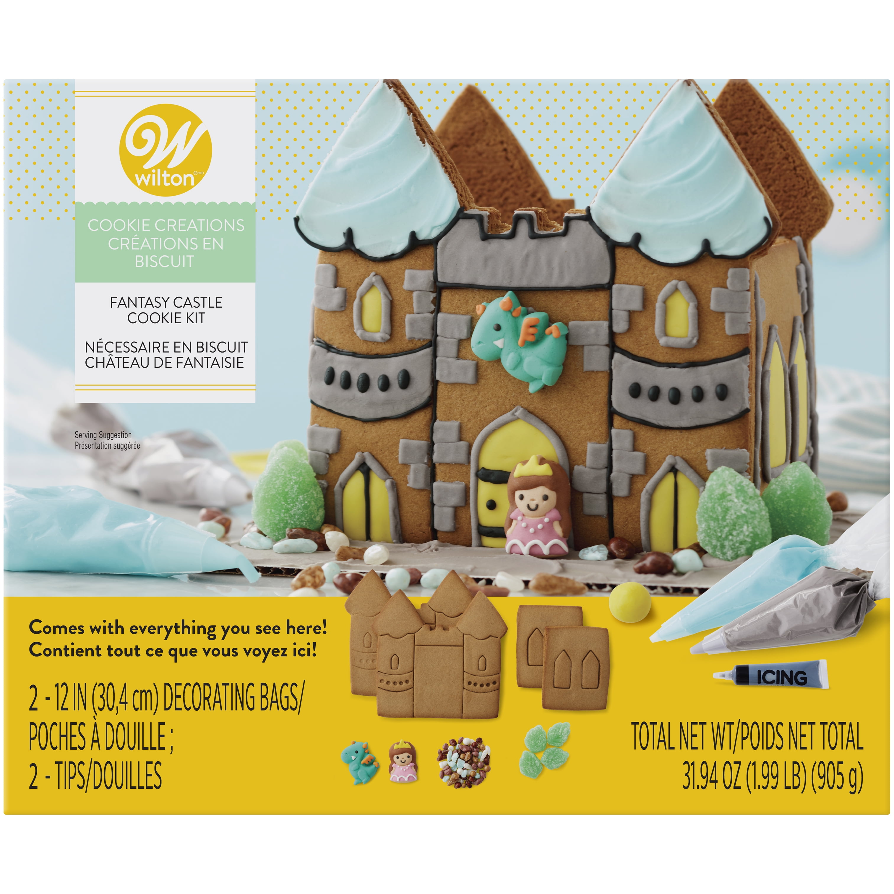 Wilton Cookie Creations Fantasy Castle Cookie Kit