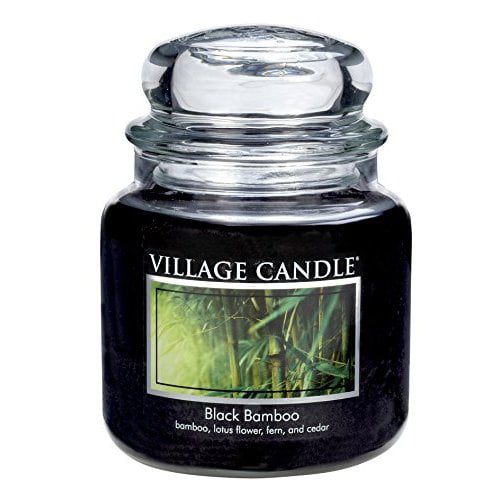 Medium 106016866 Village Candle Sea Salt Cucumber 16 oz Glass Jar Scented Candle