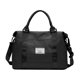 thumbnail image 2 of Bolsa Bolsas de equipaje de viaje con estampado de letras para mujer a la moda (L negro) JShteea Para Estrenar, 2 of 4