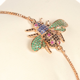 thumbnail image 3 of Pulsera Yoiko Ajustable con Zirconia y Baño de Oro Rosa 10k Bohe, 3 of 5