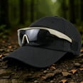 thumbnail image 6 of Beautynvta Baseball Cap with Loop Field, Outdoor Breathable Sports Hat, Mesh Sunshade Hat for Men Women Outdoor Hiking Fishing, 6 of 7