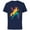 Navy, variant on Marvel Loki Rainbow Pride - Short Sleeve Cotton T-Shirt for Adults - Customized-Black