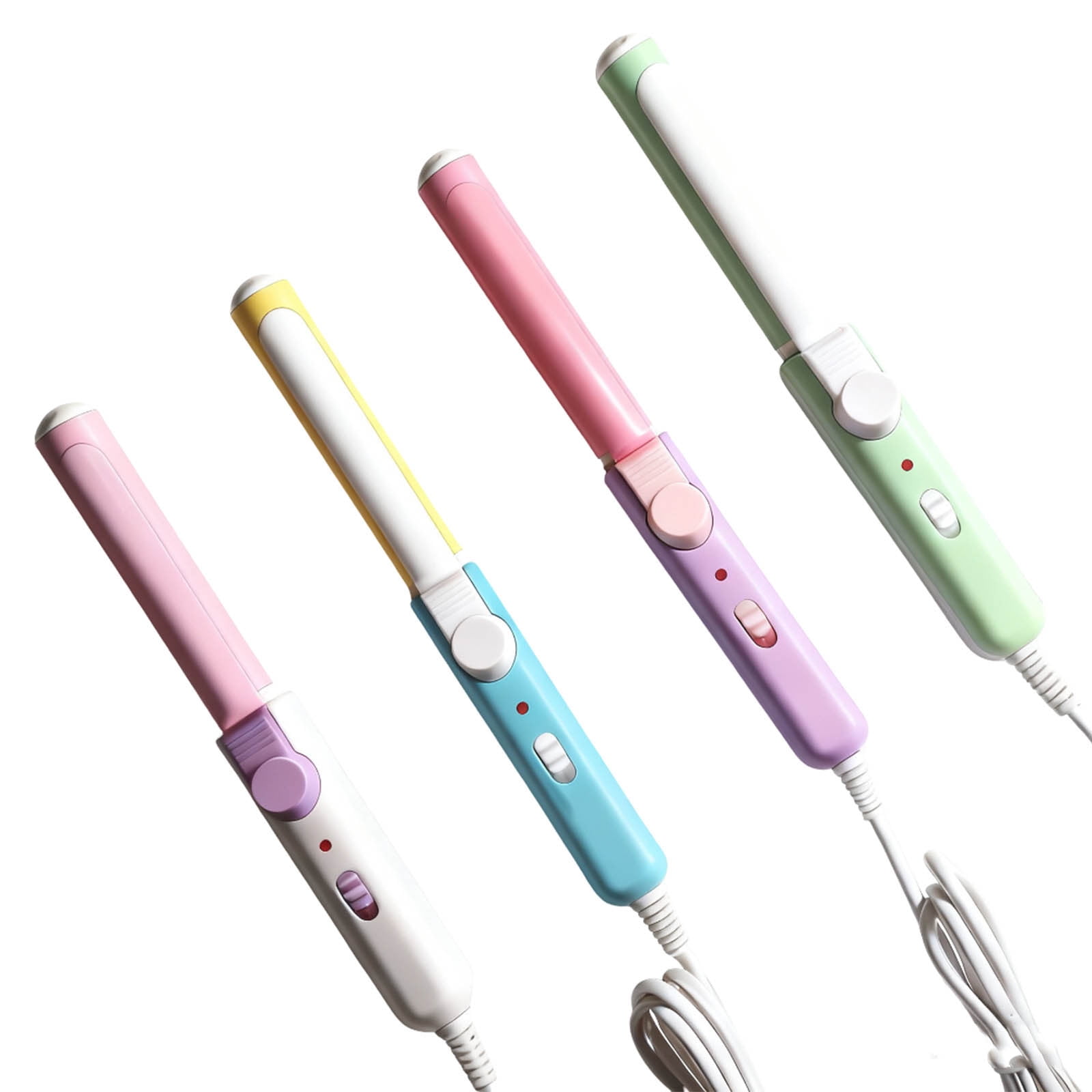 MKHSQHDG Today's Deals Mini Tourmaline Hair Straightener Curler 2 in 1 Beauty Flat