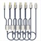 thumbnail image 1 of Cable Auxiliar 2 en 1 Tipo C A 3,5 mm para Coche, Cable de Audio para Auriculares HiFi, Cable de Carga Rápida, Compatible con Sonido Estéreo (5 Unidades), 1 of 6
