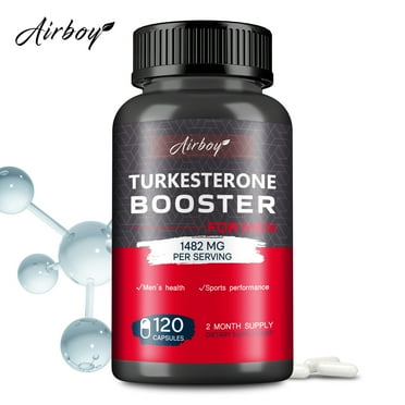 Turkesterone Booster 1482mg - Boost Energy and Endurance Support, Muscle Builder - 120 Capsules