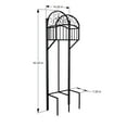 thumbnail image 2 of Liberty Garden 125' Decorative Hose Stand with Shelf, 2 of 5