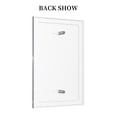 thumbnail image 2 of Fotbe Starry Light White Horse Print Duplex Receptacle Wall Plate, 1-Gang 5.0" x3.0" Wall Outlet Covers, Dual Outlet Faceplates Covers, Color-matched Screws Included-Style V, 2 of 6