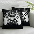 thumbnail image 3 of RUIYC Gamer Pillow Covers Gifts for Men Teen Boys Girls Gaming Room Decor Valentines Day Video Game Pillow Case, 3 of 5