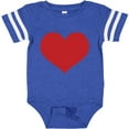 thumbnail image 3 of Inktastic Red Heart Valentine Boys or Girls Baby Bodysuit, 3 of 5