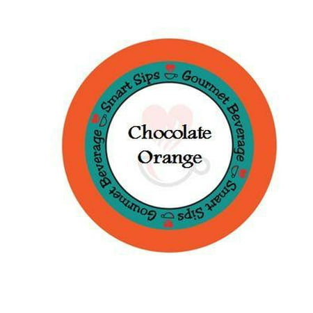 Smart Sips Coffee Chocolate Orange Flavored Coffee Single Serve Cups, 24 Count, Compatible With All Keurig K-cup