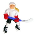 thumbnail image 5 of Personalized Hockey Ornament 2024 - Ice Skate Ornament, Hockey Skate Ornaments, Athlete Ornament, Hockey Gifts, Hockey Christmas Ornament, Sports Ornaments - Blonde Girl - Free Customization, 5 of 10