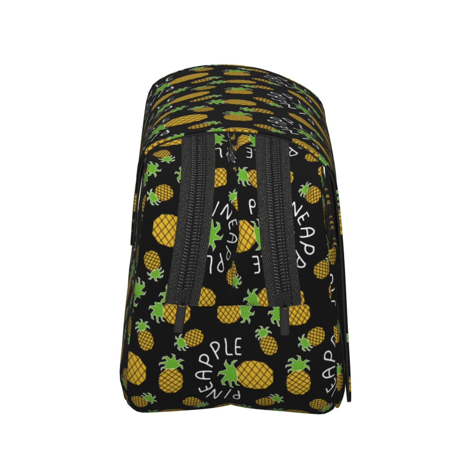 Rateoe Pineapple Pattern Double Clamshell Pen Case, Storage Organizer with Two Zipper Compartments– Holds Up to 50 Pencils & Pens