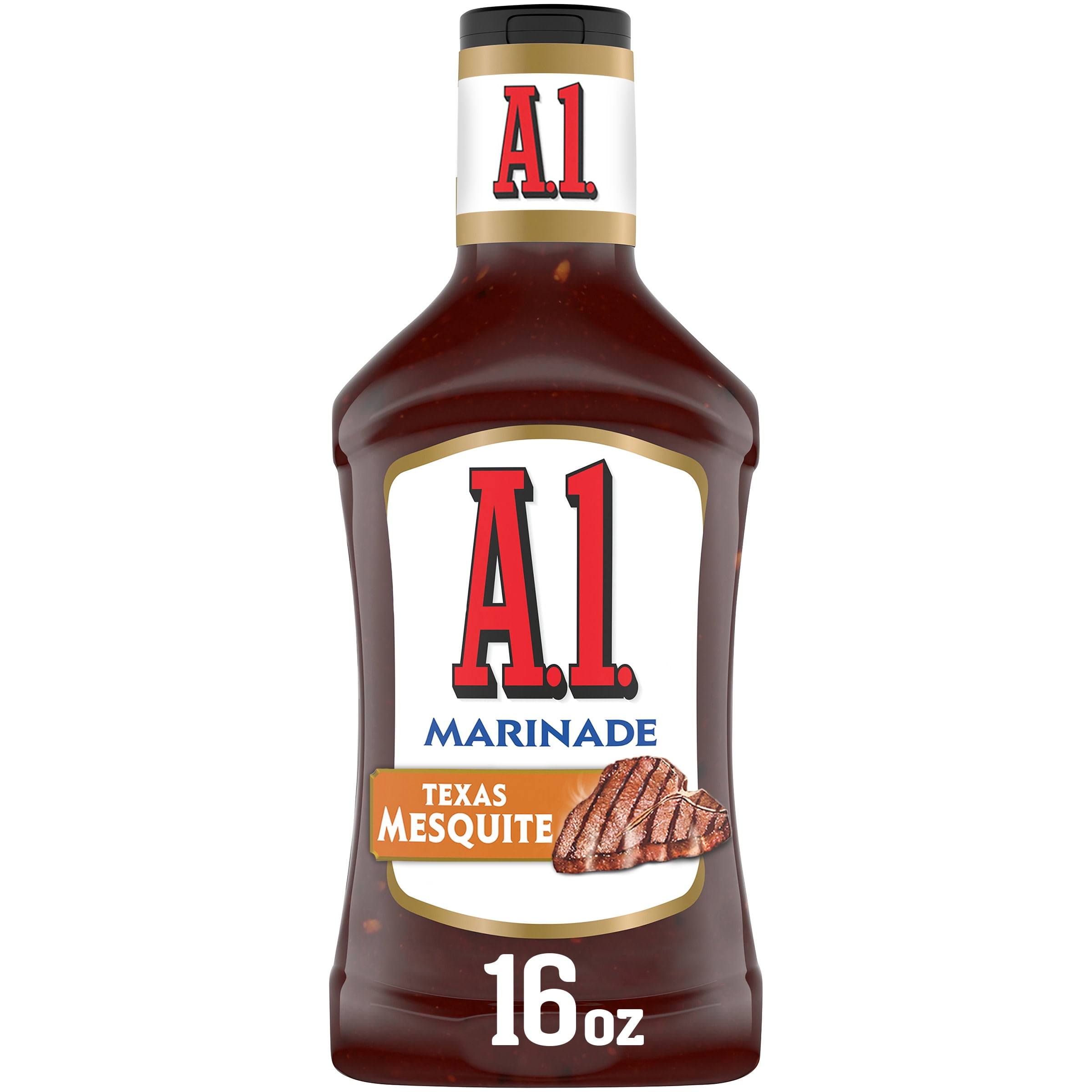 A.1. Texas Mesquite Marinade, 16 fl. oz. Bottle