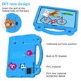 thumbnail image 3 of Dteck for Onn 10.1 Tablet Case (2024) Model#100135925, Child-Proof Handle Grip Holder EVA Shockproof Kids Case Cover with Kickstand for Walmart Onn Tablet Case 10.1 inch (Gen 4),Light Blue #2, 3 of 6