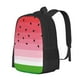 thumbnail image 1 of Disketp Watermelon Mochila Minimalista de Gran Capacidad, Mochila de Viaje para Escuela, Trabajo o Uso Diario, 1 of 6