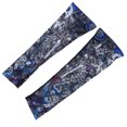 thumbnail image 3 of 1 Pair Arm Covers UV Sun Protection Ice Silk Cooling Arm Sleeves for Men Women Outdoor Cycling6#, 3 of 8