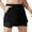 Black, variant on Plebaso Mens 2 in 1 Running Shorts Back with Zipper Pocket Casual Beach Workout Athletic Shorts for Men