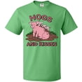 thumbnail image 3 of Inktastic Hogs and Kisses with Cute Pig Family T-Shirt, 3 of 5