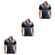 thumbnail image 2 of Camisa de mezclilla Minnieouse para hombre Camiseta de vaquero de manga corta Gris claro 3XL, 2 of 6