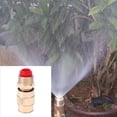 thumbnail image 3 of Rociador de boquilla de nebulización de latón con flujo de agua ajustable de 1/2 pulgada (pequeño), 3 of 9