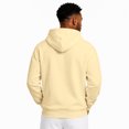 thumbnail image 5 of Men's Fleece Hoodie Pullover Casual Fashion Long Sleeve Drawstring Sweatshirt Winter Workout Classic Fit Hooded Sweat Shirt Beige S, 5 of 5