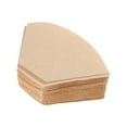 thumbnail image 4 of Natural Wood 100pcs Unbleached Espresso Strainer, Coffee Filter Papers, Filter 2 To 4 Cups For Home Cafe Coffee Accessory, 4 of 8