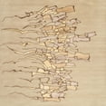 thumbnail image 1 of Ahgly Company Indoor Square Contemporary Sand Brown Abstract Area Rugs, 3' Square, 1 of 6