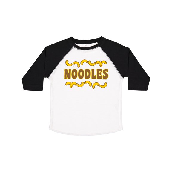 Inktastic Noodles Text Boys or Girls Toddler T-Shirt