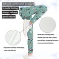 thumbnail image 5 of COEQINE Girls Leggings Kids Stretchy Athletic Dance Workout Running Yoga Pants for Girls, for 6-7 Years Kids, Easter Bunny Carrot Egg Green, 5 of 7
