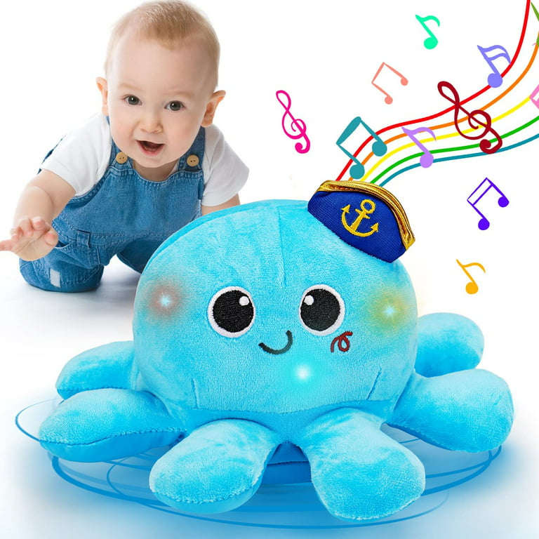 Musical Plush Octopus, Light up Voice Control Dancing Infant Toys