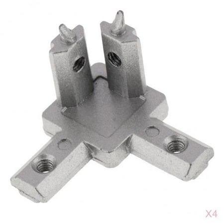 

4 Pieces 90 Deg Interior Connector Bracket Profile