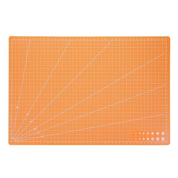 Tapete de corte para tallado artístico, tabla de cortar DIY, placa de corte para arte de papel, tapete de grabado casero para manualidades (A3)