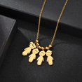 thumbnail image 1 of Colgante de acero inoxidable para niños y niñas, collar personalizado para mujeres y niños, collares con cuentas de fecha y nombre grabado, regalo de joyería familiar Tan Jianjun unisex, 1 of 2