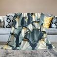 thumbnail image 2 of BCIIG Penguin Blanket for Adults Kids, Flannel Penguin Blankets Gifts, Penguin Throw Blanket for Sofa Couch Bed Living Room Soft Warm Cozy Penguin Decor  40x50in, 2 of 6