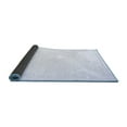 thumbnail image 2 of Ahgly Company Indoor Round Solid Blue Modern Area Rugs, 3' Round, 2 of 4