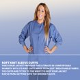 thumbnail image 3 of Women's Warm Up Medical Scrub Jacket (Ceil Blue, Medium), 3 of 7