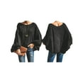 thumbnail image 3 of Chandail pour Femmes Grande Taille Décontracté à Col Rond, Coupe Ample, Style Confortable, 3 of 7