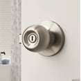 thumbnail image 2 of Hyper Tough Privacy Bed and Bath Doorknob, Stainless Steel Finish, 2 of 6
