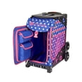 thumbnail image 2 of Zuca Nylon Sport Bag - Polka Bots(Navy Frame), 2 of 4