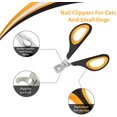 thumbnail image 3 of Cortauñas para gatos - Cortauñas profesional para gatos y Cortauñas para gatos - El cortaúñas para gatos es adecuado para todos los animales pequeños como perros, gatos, cachorros, gatitos, pájaros, erizos, hurones, conejos, hámsters. Ormromra CZMR-HY41, 3 of 7