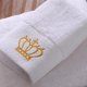 thumbnail image 1 of Toalla de algodón superabsorbente para adultos, Toalla blanca bordada con corona, Toalla de baño para Hotel, toalla de playa, accesorios de baño, toalla facial, 1 of 7