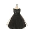 thumbnail image 2 of Kids Dream Girls Black Tulle Party Dress with Sparkles 5/6, 2 of 2