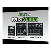Mackie Mix8 Durable Recording Studio 8 Channel Compact Mixer with 3 Band EQ
