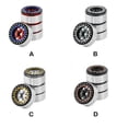 thumbnail image 4 of facefd 4Pcs Metal Wheel Hub Car 1.9 Upgrade Rim Accessory RC Crawler Axial Durable Easy to Replace Replacement for SCX10 trx4 RC Red+Blue Black+ Bronze, 4 of 6