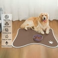 thumbnail image 5 of Pet Feeding Mat Non slip Water Proof Dog Dining Mat,Absorbent Diatomaceous Mat Easy To Clean Foldable Floor Mat For Dog Cage Pet Supplies, 5 of 7
